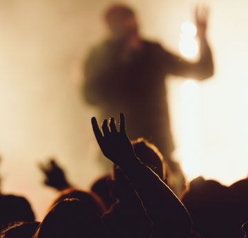 音乐会上的观众